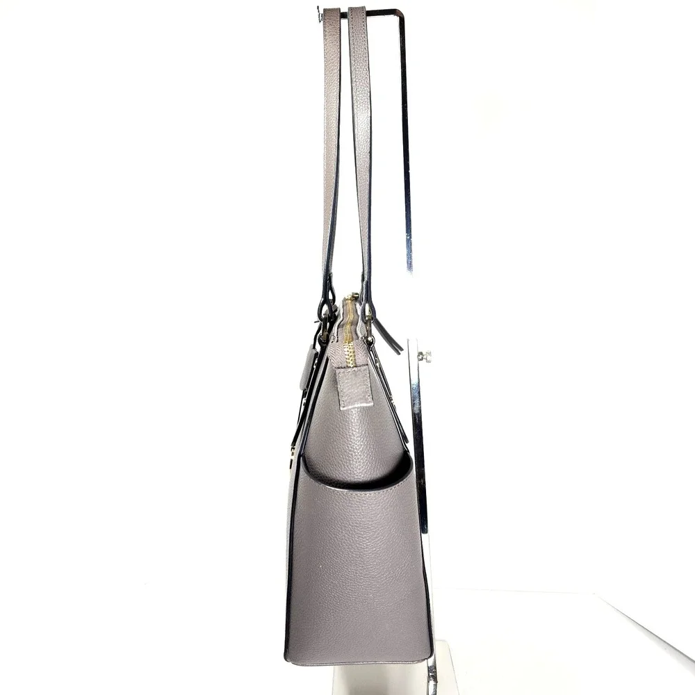 Radley London Silk Street Gray Large Zip-Top Tote Bag - Picture 13 of 16
